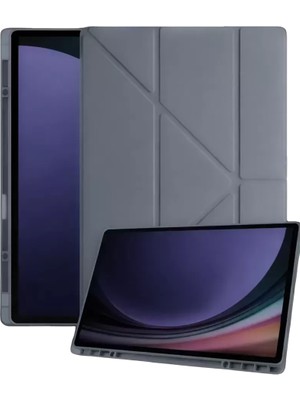 Esranın Dünyası Newface Samsung Galaxy Tab A11 Kalemlikli Mars Tablet Kılıfı - Koyu Gri