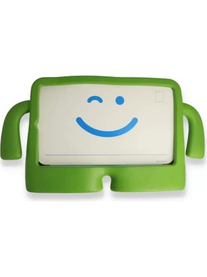 Esranın Dünyası Newface Samsung Galaxy T500 Tab A7 10.4 Kılıf Karakter Tablet Silikon - Yeşil