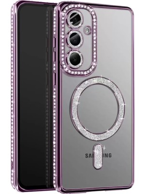 Esranın Dünyası Joko Samsung Galaxy S26 Plus Joke Simli Magneticsafe Kılıf - Derin Mor