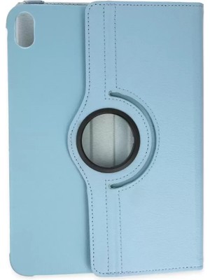 Esranın Dünyası Newface Apple Ipad 2022 10.9 (10.nesil) Kılıf 360 Tablet Deri Kılıf - Turkuaz