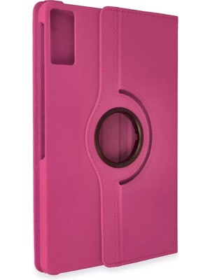 Esranın Dünyası Newface Xiaomi Redmi Pad Kılıf 360 Tablet Deri Kılıf - Pembe