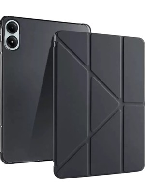 Esranın Dünyası Newface Xiaomi Redmi Pad Pro 12.1 Kılıf Kalemlikli Mars Tablet Kılıfı - Siyah