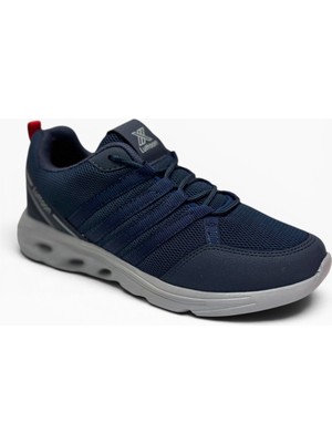 Luttoon 4138-26 Anorak Fashıon Anatomik Erkek Sneaker Lacivert Buz Kırmızı