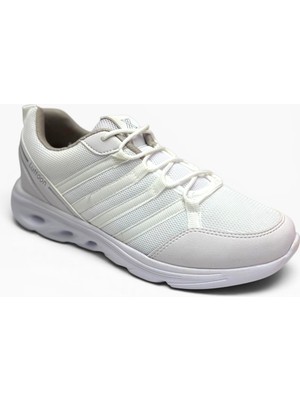 Luttoon 4138-26 Anorak Fashıon Anatomik Erkek Sneaker Beyaz Gümüş