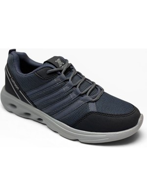 Luttoon 4138-26 Anorak Fashıon Erkek Sneaker Füme Siyah