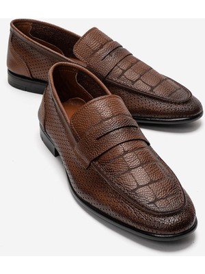 Maximoda Hakiki Deri Erkek Loafer Deri Ayakkabı