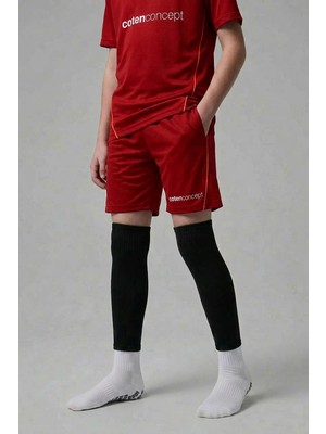 Cotenconcept Profesyonel Tabansız Bilek Üstü Futbol Çorabı Tozluk - Kaydırmaz Çorap Uyumlu Konç