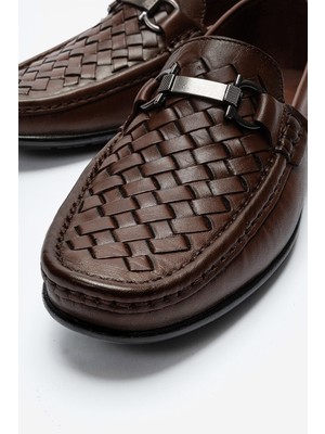 Maximoda Hakiki Deri Erkek Loafer Deri Ayakkabı