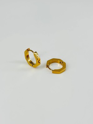 Aslanoğlu Store Çelik Erkek Küpe Çap (11 Mm) Kalınlık (3 Mm) - EKP0010