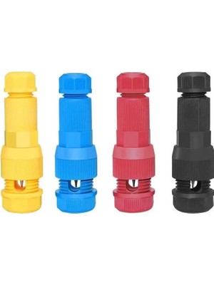 Aslanoğlu Store Powermaster PM-25898 Su Geçirmez 1 Pin Konnektör Karışık Renk