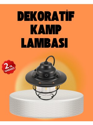 Aslanoğlu Store Mey Ithalat® Çam Kozalağı Şekilli Retro Kamp Gece Lambası