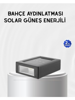 Aslanoğlu Store Güneş Enerjili Su Geçirmez Bahçe Apliği Uzun Ömürlü Led’li