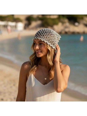 File Bandana Plaj ve Havuz Saç Bandı