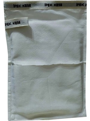 Colezium Ipek Hassas Cilt Için Banyo Kesesi Beyaz 16X25