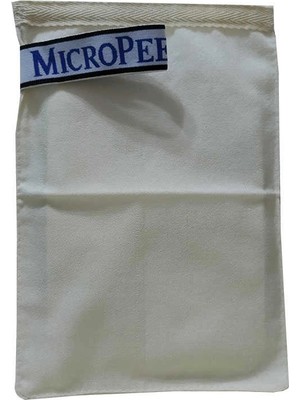Colezium Ipek Yağlı Cilt Için Banyo Kesesi Beyaz 16X24