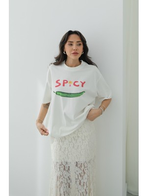 Havoş Pepper Spicy Baskılı Tişört
