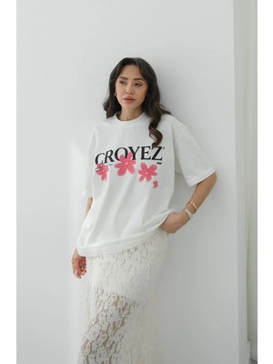 Havoş Croyez Baskılı Tişört