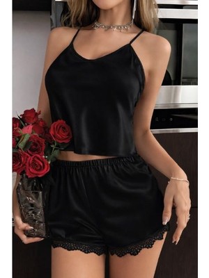 Dry Collection Saten Gecelik