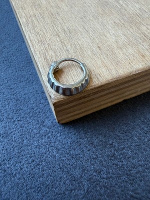 Rupen Kraft 316 L Cerrahi Çelik Otantik Desenli Model Halka Piercing