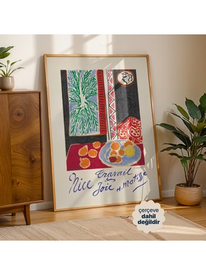 Persona Istanbul Henri Matisse "travail & Joie" - Sergi Posteri (Çerçevesiz)