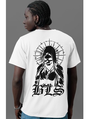 Sevbano Black Label Society Rock Metal Müzik Grubu Sırt Baskılı Unisex Oversize Tişört