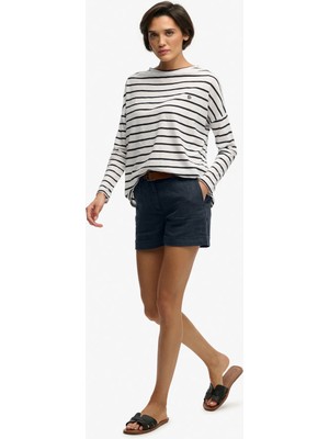 Superdry Lacivert Kadın Şort W7110496A