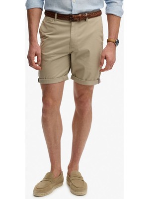 Superdry Bej Erkek Chino Şort M7110486A-9CK Premıum Chıno Short