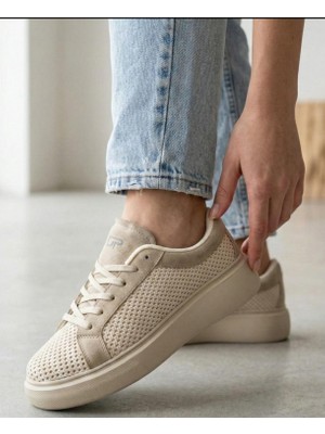 Homiro Unisex Günlük Rahat Taban Bağcıklı Sneaker Spor Ayakkabı