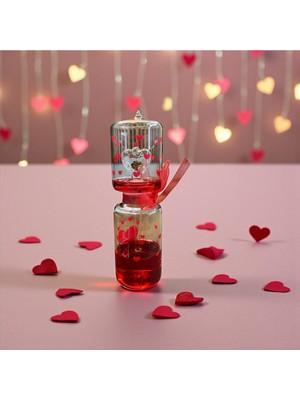 Imosas Aşk Ölçer Romantik Kalpli Dekoratif Cam Obje
