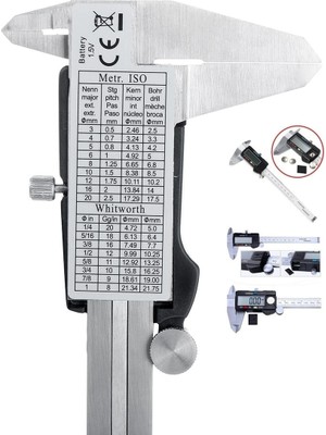 Colezium Kumpas - Dijital Kumpas 0,01 mm - 150MM 6inc