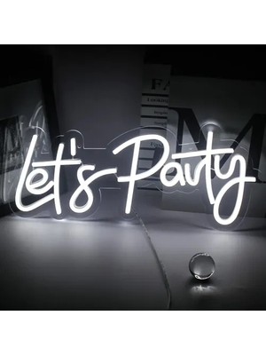 sbodurhome Let's Party Neon LED Tabela