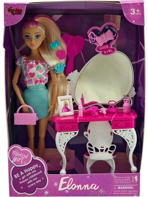 Mercansa WG66906 -Vardem Kutulu  Güzellik Masalı Bebek Set 11,5 Inç