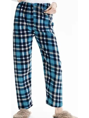 Cepsiz Kışlık Polar Kadın Pijama Altı Tek Alt JE28