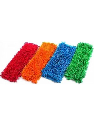 Colezium Paspas Yedeği Mikrofiber Makarna Mop Paspas Yedeği 40 cm