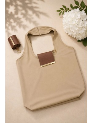 Wibego Katlanabilir Anahtarlık Alışveriş Çantası Kadın Omuz Çantası , Plaj Çantası , Spor Çantası Hafif Taşınabilir Su Itici Günlük Kullanım Çantası  , Foldable Keychain Bag