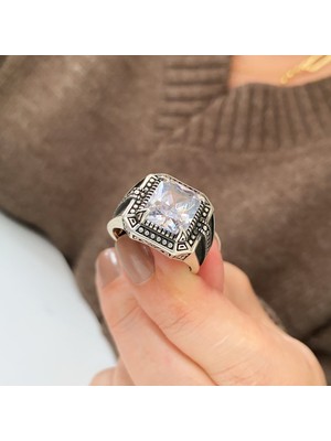 Simurg Jewellery Gümüş Pençeli Erkek Yüzük