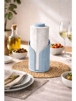 Yenteks Modern Rulo Peçetelik Şık Tasarım 3D Tasarım