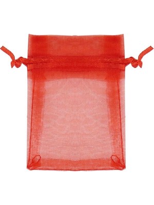 Karakız Tül Kese Kırmızı 12x16 Cm 100 Adet