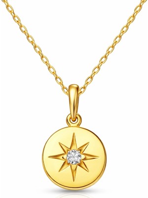 Hanno Telkari Gümüş Gold Yıldız Kadın Kolye
