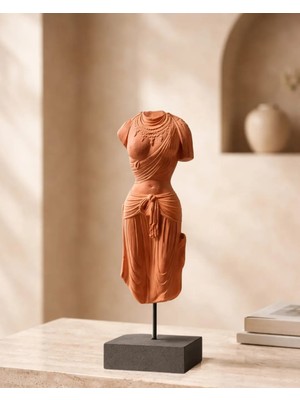 Yaratıcı Sanatlar Atölyesi Antika Görünüm Zen Vücut Heykeli Buddha Zen Ev Dekoru Büstleri Büyük Boy Heykel 30 cm