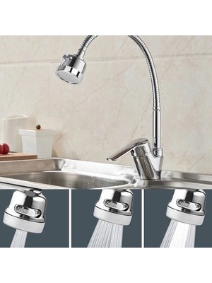 sbodurhome Mix Kuğu Mutfak Evye Batarya 3 Fonksiyonlu Oynar Başlıklı