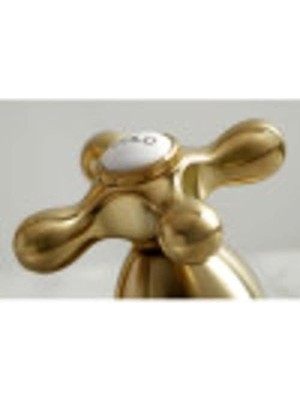 KS1975AX Widerspread Lavatory Musluk With Metal Handle, Oil Rubbed Bronz By