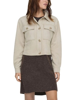 Only 15362889 Onlbelıcıa Faux Suede Jacket Otw