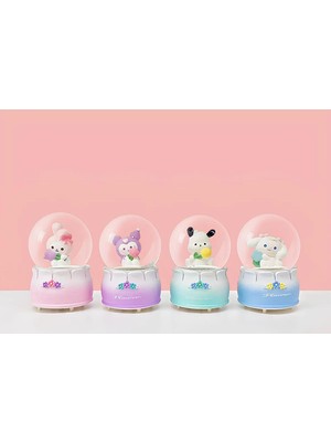 Mudanis Kuromi Işıklı Kar Küresi 7 cm ALK3397