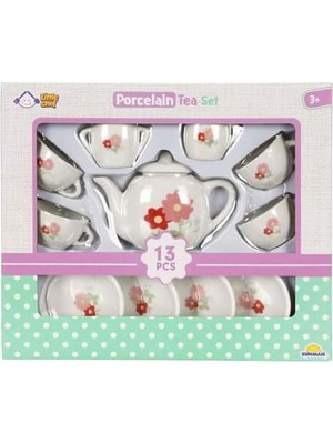Vitrin Dolusu CH1501 Porselen Çay Takımı 13 Parça -Sun
