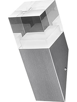 LED Duvar Lambası, Kristal Görünümlü Dış Mekan Için Tasarım Lamba, Sıcak Beyaz (3000 K), 4,5 W, Endura Style Crystal Torch