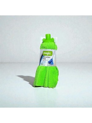 Mikrofiber Havlu Mop, Yüksek Emicilik, Dayanıklı Yapı, Ev ve Ofis Kullanımı, Yeşil