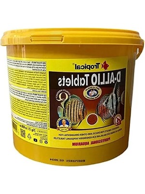 Die Grup Tropical D-Allio Plus Tablet 100 Adet Kovadan Bölme