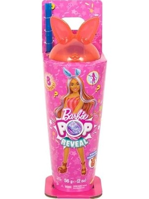 Pop Reveal™ Mikshake Serisi - Pembe Pop Reveal Shakes Serisi Bebek ve Aksesuar Seti, Kokulu ve Sevimli Kedicik Temalı Bebek JCN87