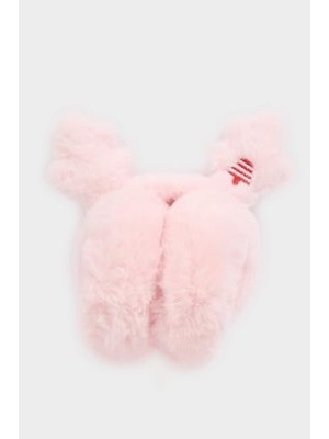 Pelüş Kulaklık Kız Çocuk Pembe, 5-9 Yaş, V0954A625WN, Pembe-Pn1, Kız Çocuklar